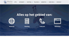 Desktop Screenshot of ek-media.nl